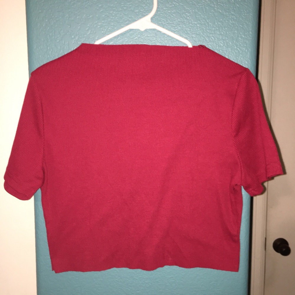 Cute Red Croptop